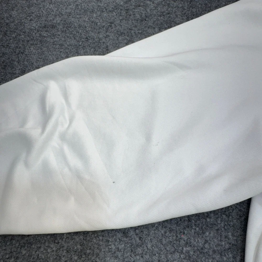 Nike Tracksuit Mens Large Medium White Basketball Warm Up Jacket Pants NYC Set